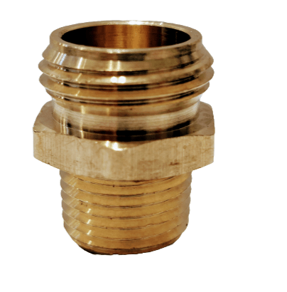 1/2" MNPT x 3/4" MGHT - Tucker® USA