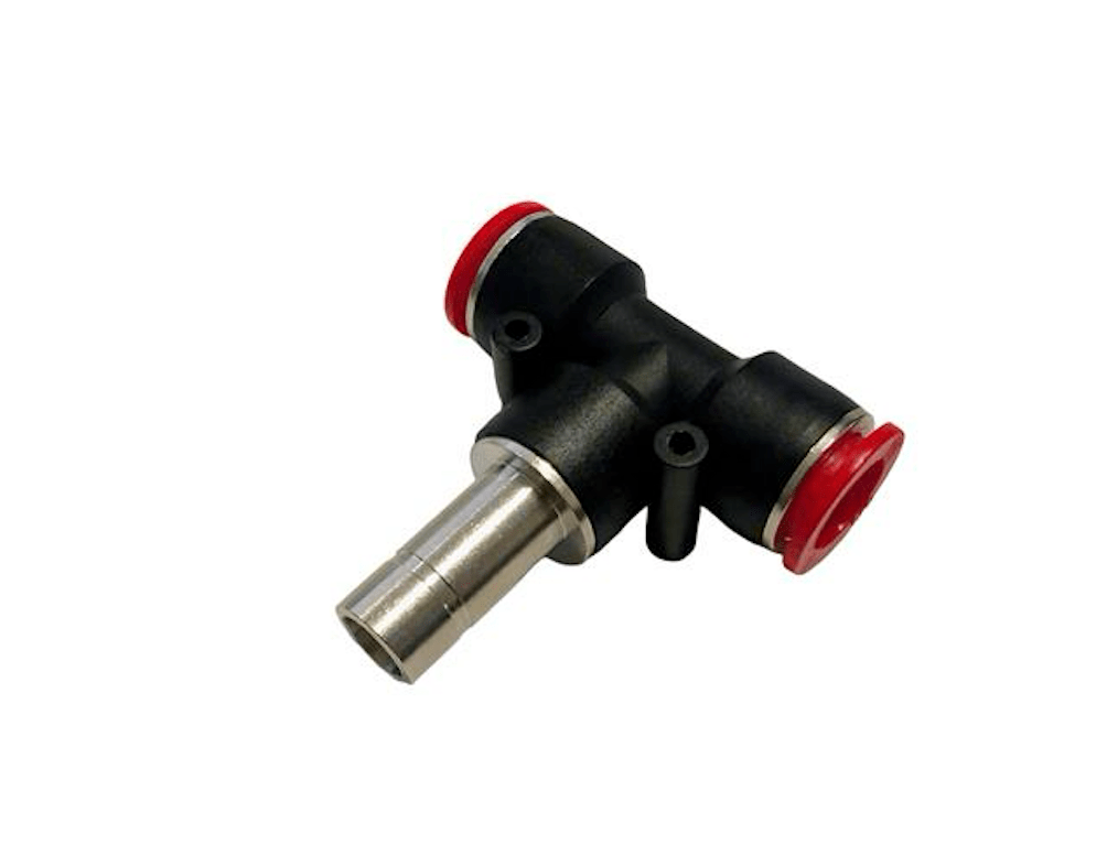 1/2x1/2x1/2 Stem Union T - Black - Tucker® USA