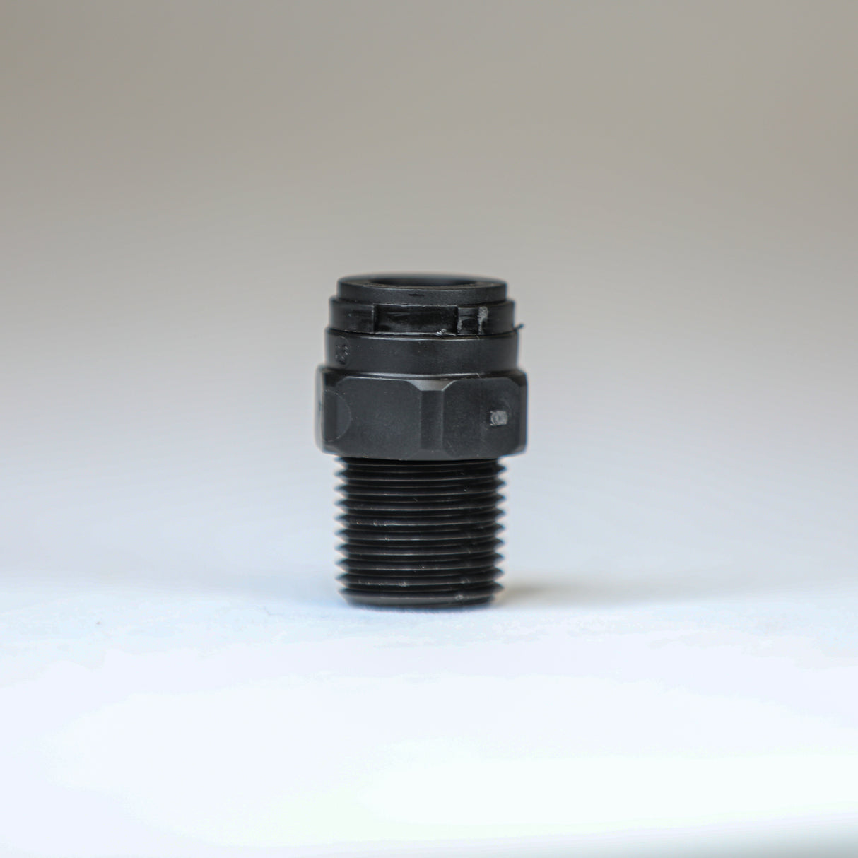 1/2" mpt x 1/2" PTF - PLASTIC