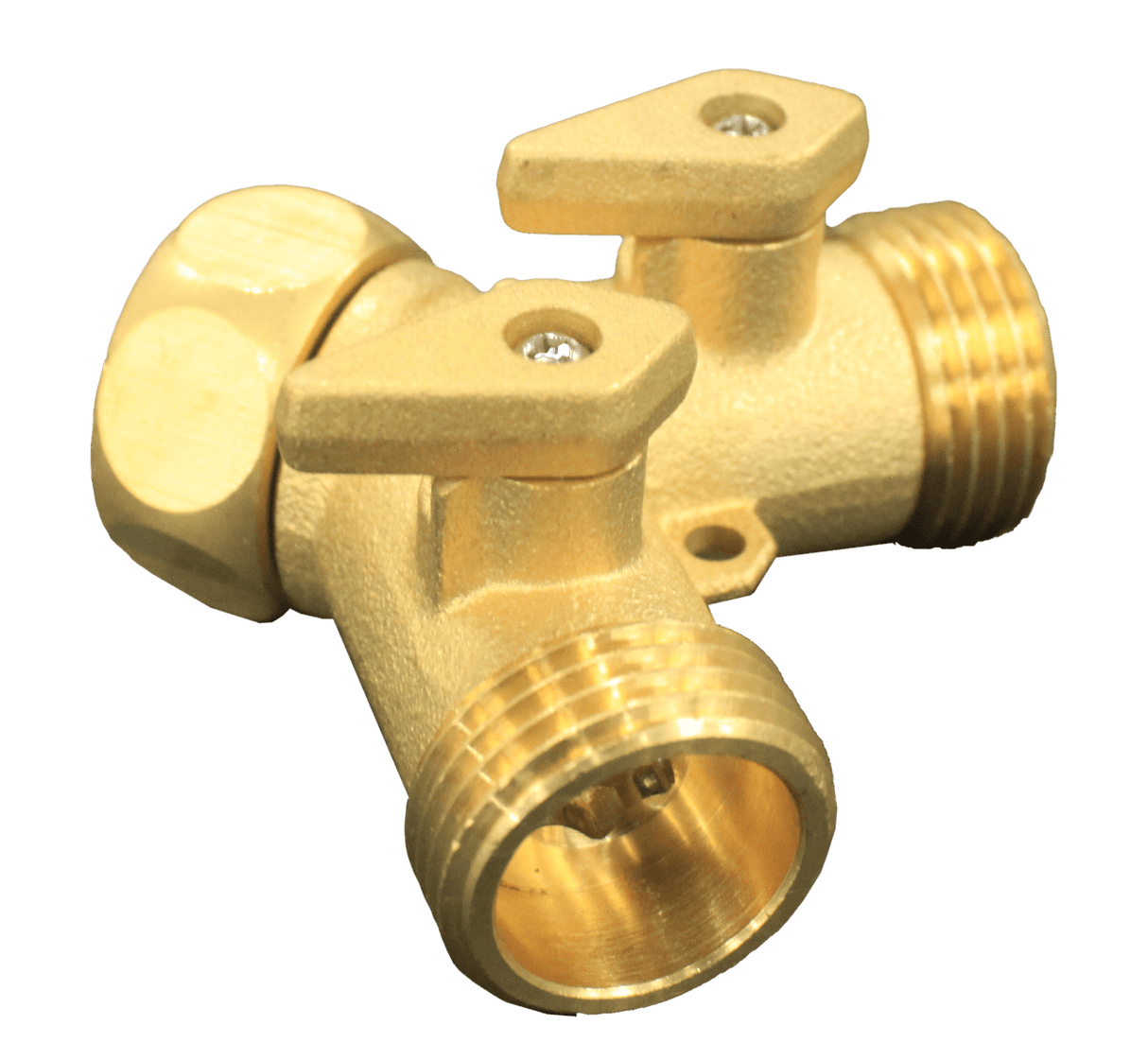 Brass Garden Hose Splitter - Tucker® USA