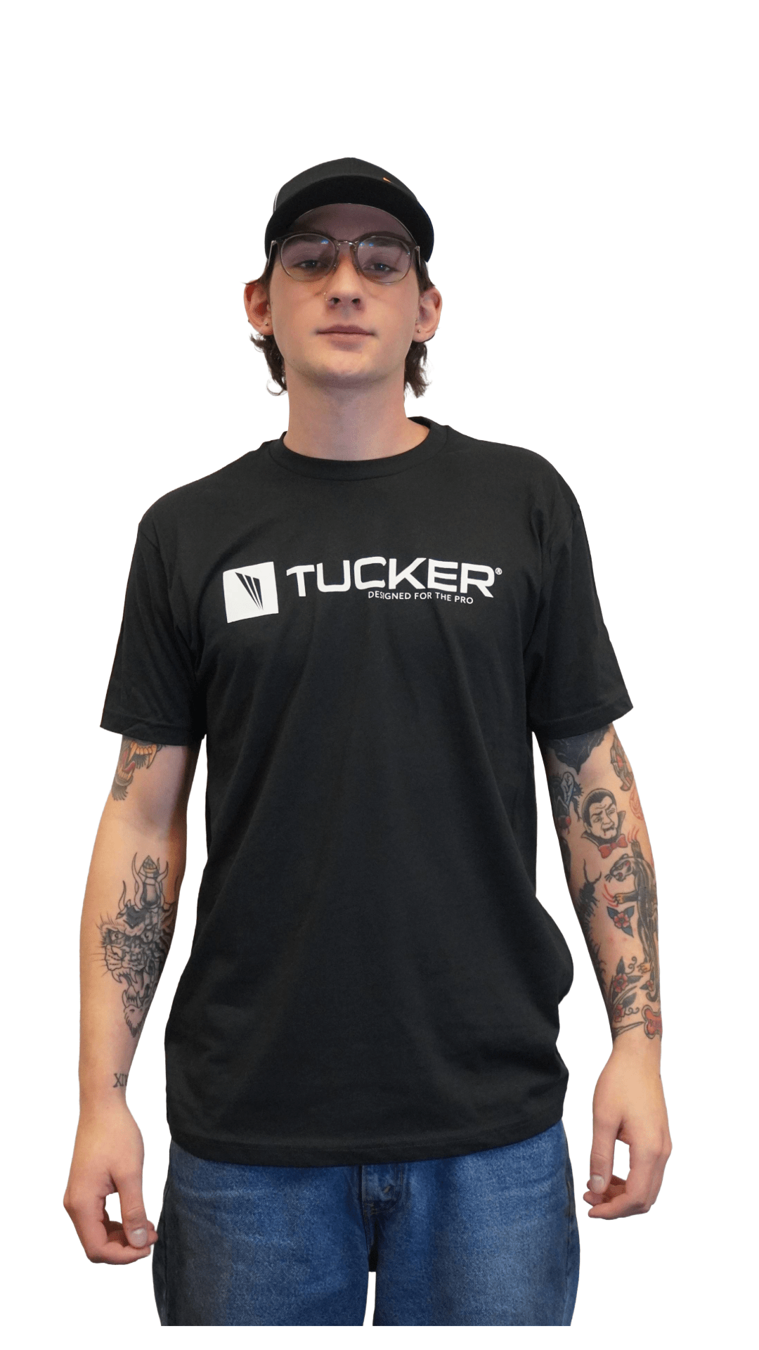 Large White Short Sleeve Shirt - Tucker® USA