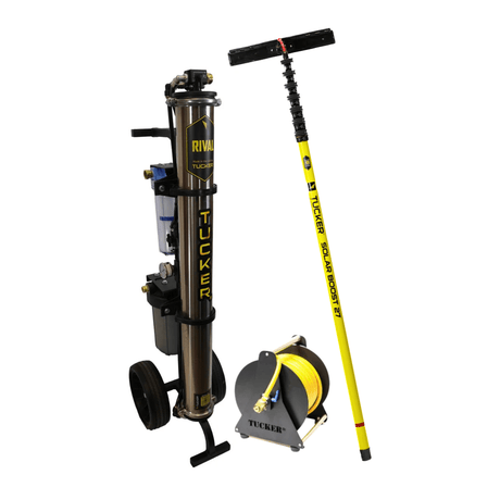 Tucker® Water Fed Pole Solar Panel Cleaning Kit w/ Rival - v2 - Tucker® USA
