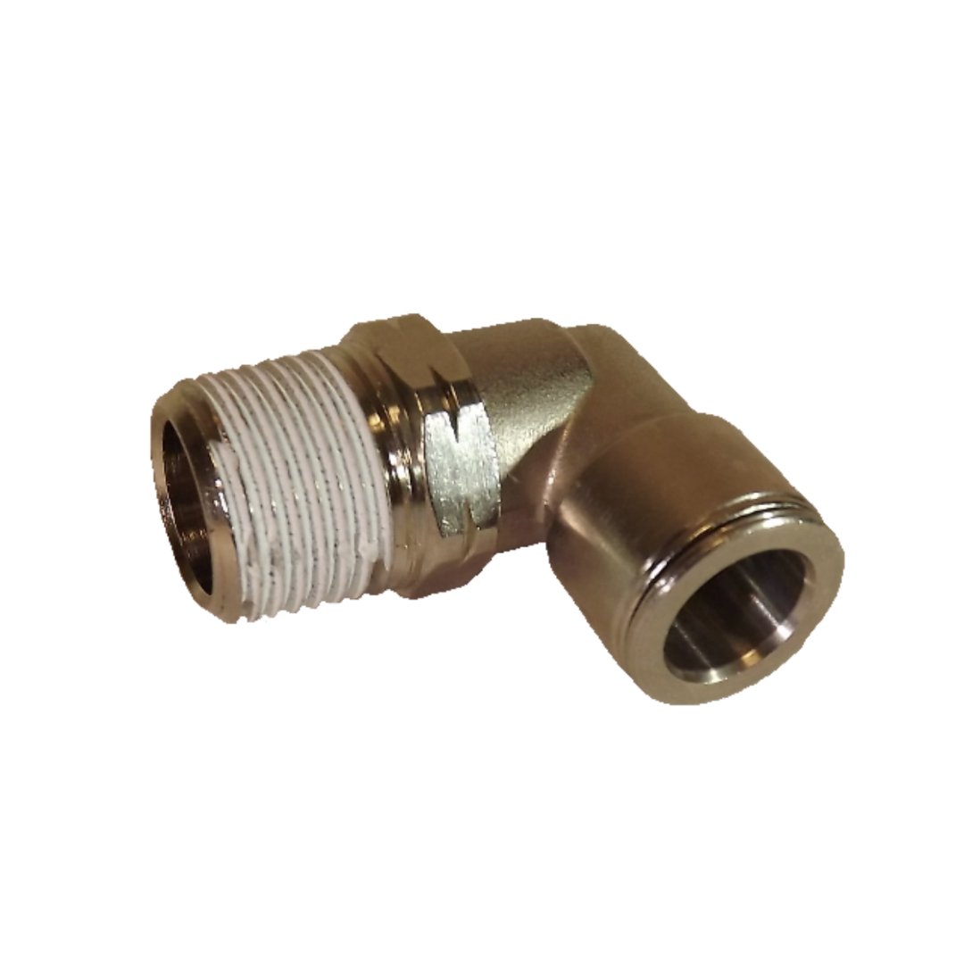 1/2" Male NPT x 1/2" PTF Swiveling Elbow - Tucker® USA#