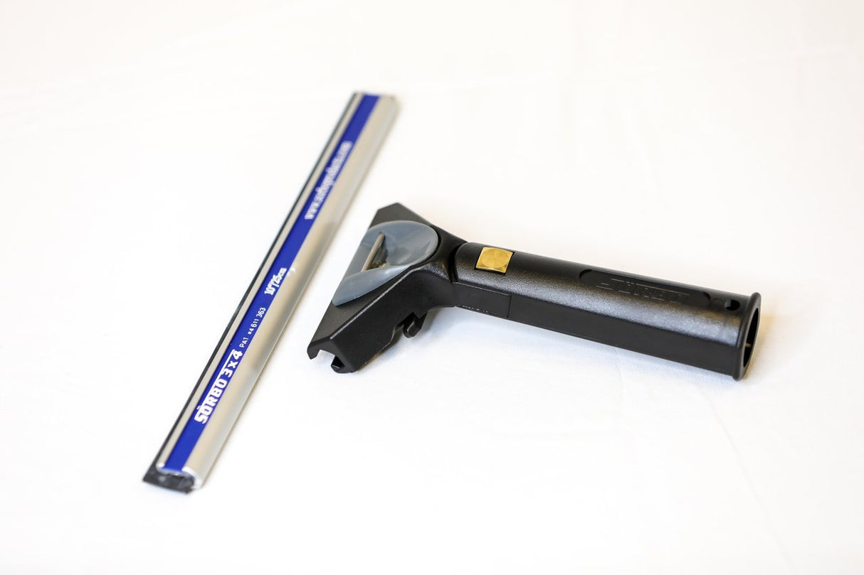 Complete Squeegee w/ Swivel Handle & Quicksilver Channel - 10" - Tucker® USA#