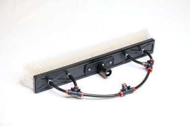 Water Fed Brush │ Dual Trim - Boar and Nylon Bristle Hybrid - 4 Pencil Jets - Tucker® USA#