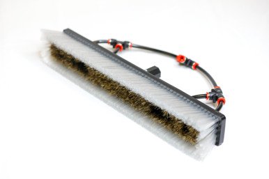 Water Fed Brush │ Dual Trim - Boar and Nylon Bristle Hybrid - 4 Pencil Jets - Tucker® USA#
