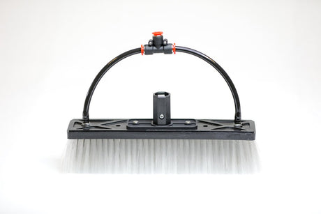 Water Fed Brush │ Dual Trim - Boar & Nylon Bristle Hybrid - 2 Pencil Jets - Tucker® USA#