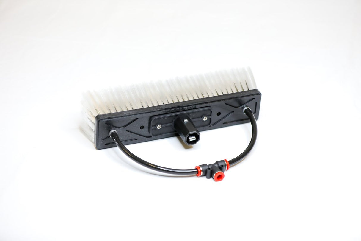 Water Fed Brush │ Dual Trim - Boar & Nylon Bristle Hybrid - 2 Pencil Jets - Tucker® USA#
