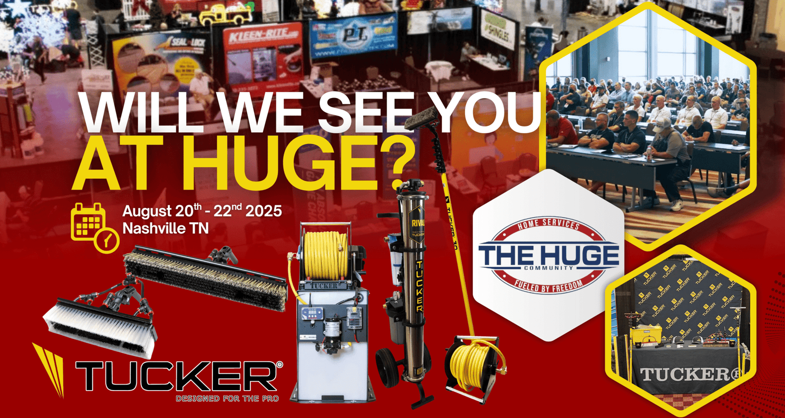 Will We See You at The HUGE Convention 2025? - Tucker® USA