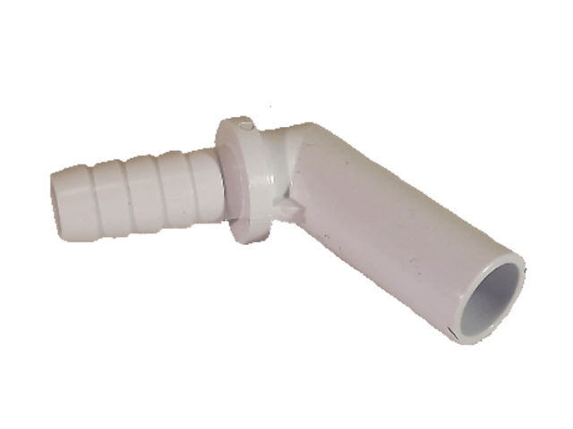 1/2in Stem x 3/8in Barb 45 deg - Tucker® USA