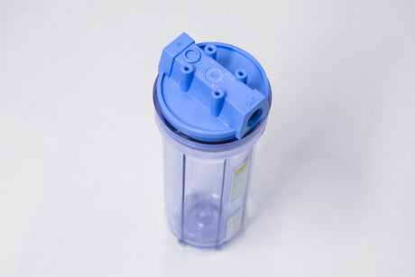 2.5in x 10in CLEAR Housing w/ 1/2in inlets - Tucker® USA