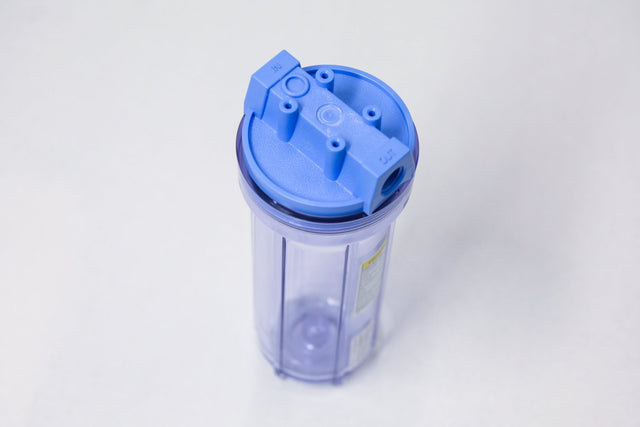2.5in x 10in CLEAR Housing w/ 1/2in inlets - Tucker® USA