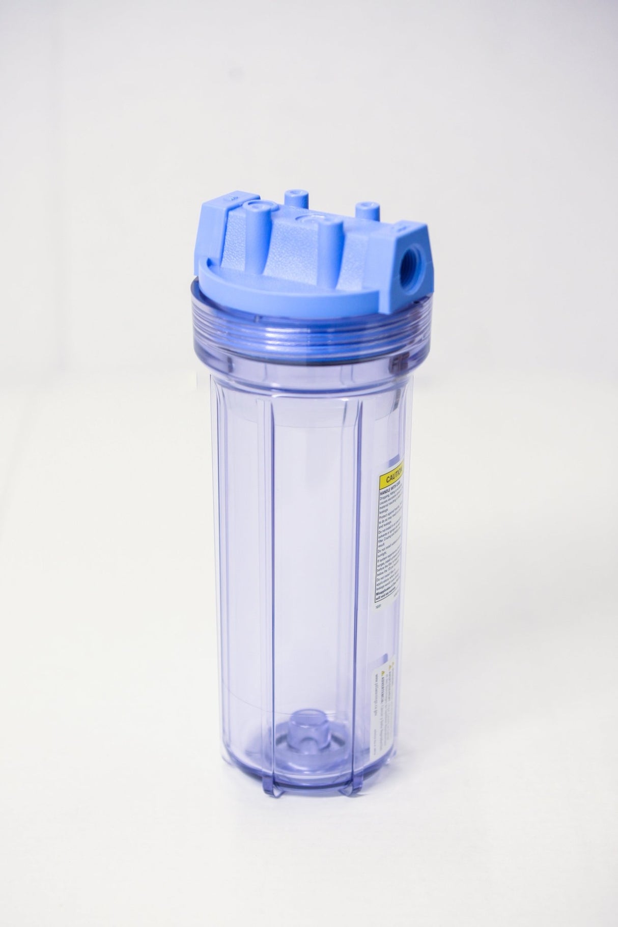 2.5in x 10in CLEAR Housing w/ 1/2in inlets - Tucker® USA