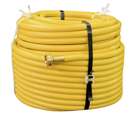 300 foot Yellow 3/8 Hose with Garden Hose Fittings - Tucker® USA