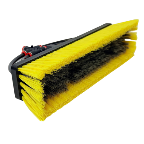 Yellow  Dual Trim - Glide and Yellow Nylon Bristle Hybrid - 4 Pencil Jets Standard
