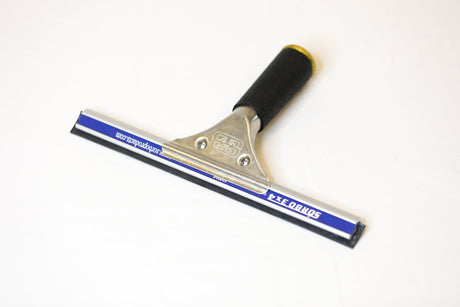 Complete Squeegee w/ Fixed Handle & Quicksilver Channel - 10" - Tucker® USA