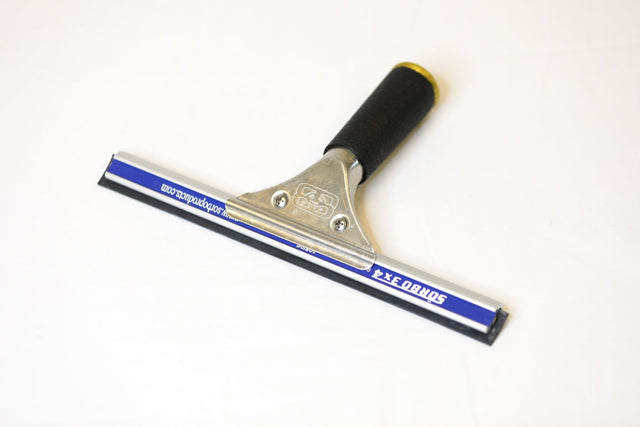 Complete Squeegee w/ Fixed Handle & Quicksilver Channel - 10" - Tucker® USA