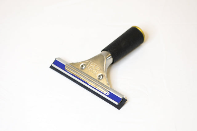 Complete Squeegee w/ Fixed Handle & Quicksilver Channel - 6" - Tucker® USA
