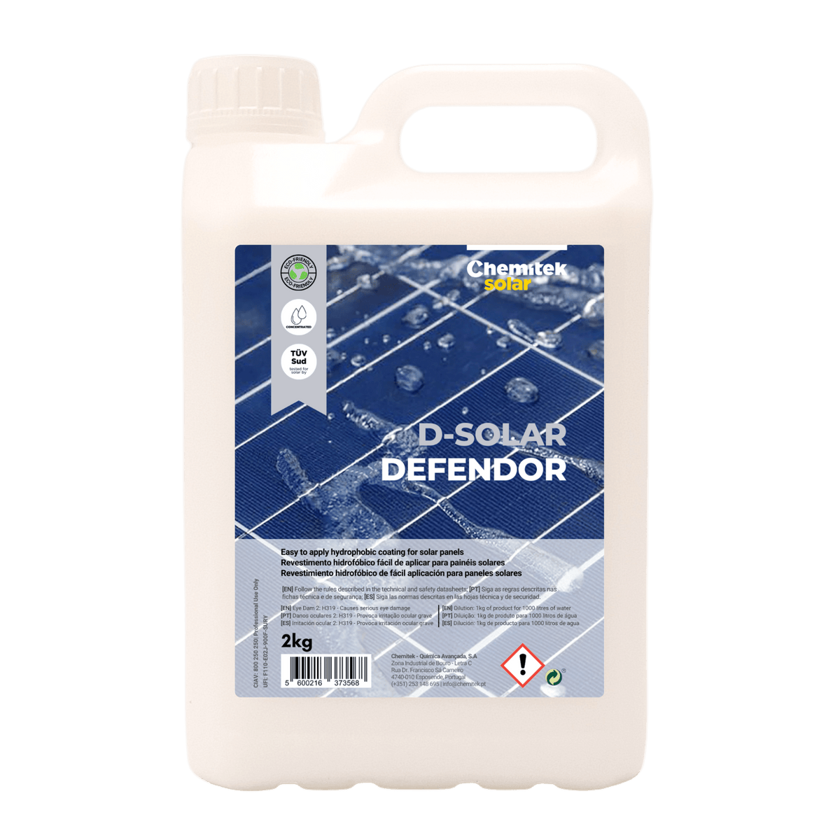 Chemitek D-Solar Defender 1.3 Gal (5L) – Tucker® USA