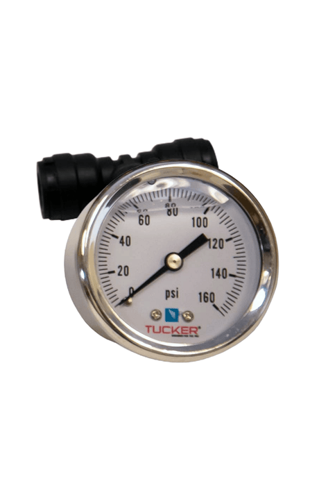 Inline Pressure Gauge - Tucker® USA