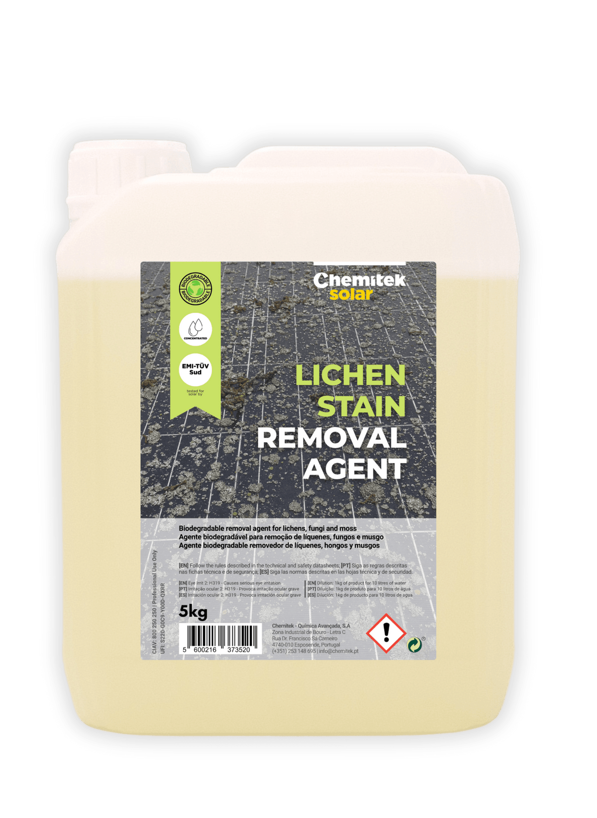 Lichen Stain Removal Agent 1.3 Gal (5L) - Tucker® USA#