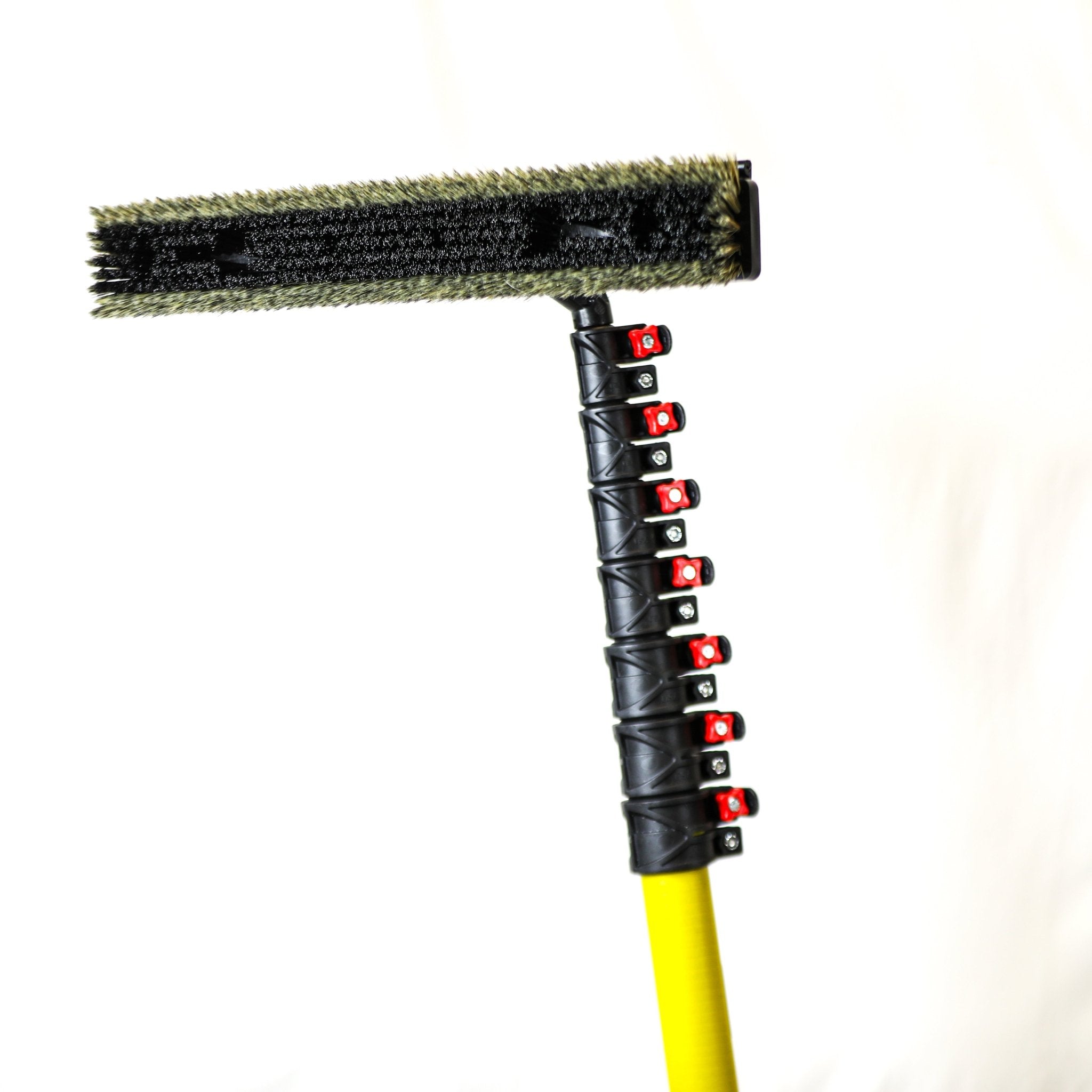 Solar Boost 27' Water-Fed Pole Kit w/ XL Alpha Badger Solar Brush