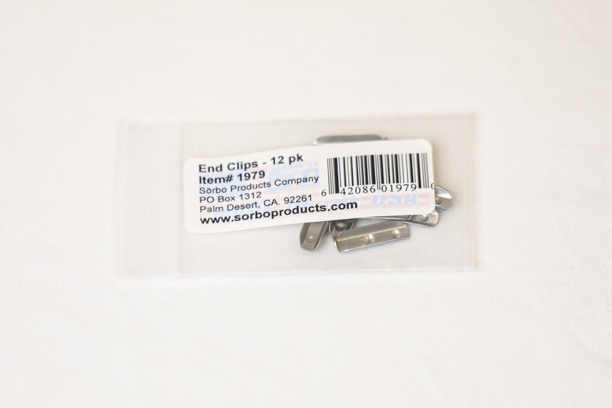 Sorbo End Clips 90 degree & 40 degree Squeegee Ends (12 Pack) - Tucker® USA