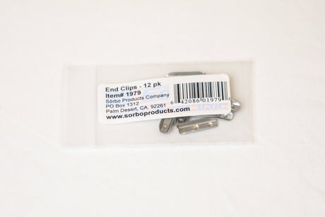 Sorbo End Clips 90 degree & 40 degree Squeegee Ends (12 Pack) - Tucker® USA