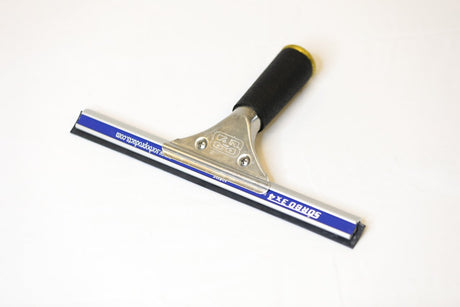 Complete Squeegee w/ Fixed Handle & Quicksilver Channel - 10" - Tucker® USA#